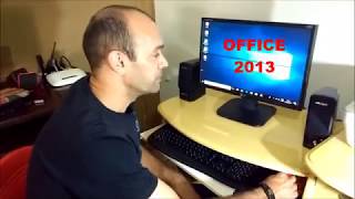 COMO INSTALAR E ATIVAR Microsoft Office 2013 Professional Plus [upl. by Drofiar466]