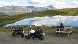 2013 Motorcycle Tour Norway to Hemsedal Jotunheimen and Helvete Hell [upl. by Amzaj]