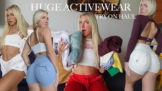 HUGE ACTIVEWEAR TRYON HAUL  GYMSHARK ALPHALETE AMAZON amp MORE [upl. by Pratte]