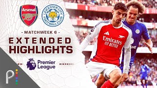 Arsenal v Leicester City  PREMIER LEAGUE HIGHLIGHTS  9282024  NBC Sports [upl. by Attela]