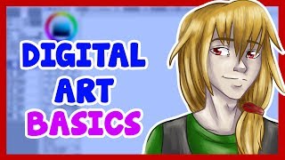 DIGITAL ART BEGINNERS GUIDE Paint Tool SAI [upl. by Gerson76]