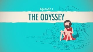 A Long and Difficult Journey or The Odyssey Crash Course Literature 201 [upl. by Sheeree]