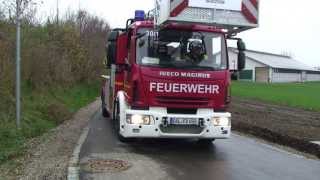 Feuerwehr Buchloe bezieht neues Feuerwehrhaus [upl. by Ahsihat]