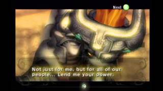 Zant Confronts Link and Midna Twilight Princess [upl. by Akenet]