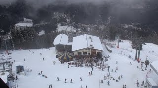 ☼ Skiing in Austria  Zauberberg Semmering Hirschenkogel [upl. by Eamanna]