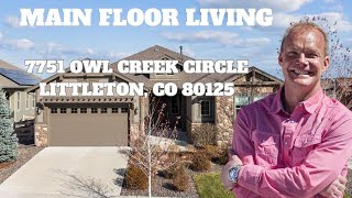 Home for sale in Littleton Colorado 7751 Owl Creek Circle Littleton CO 80125 [upl. by Laefar]