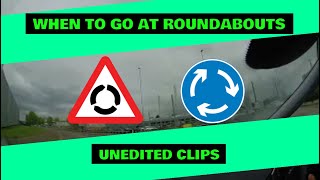 When To Go At Roundabouts  Unedited [upl. by Jesher]