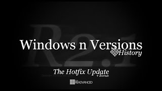 Windows n versions History R21  Hotfix [upl. by Emolas]