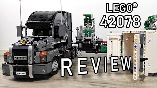 LEGO 42078 Review  Mack Anthem Truck  LEGO Technic 42078  42078 LEGO Truck  LEGO 2018 [upl. by Hugues564]