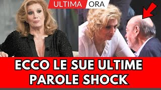 La Confessione Shock di Iva Zanicchi quotNon voleva andare poi mi ha dettoquot Tutti in lacrime [upl. by Cosma]