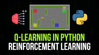 QLearning Tutorial in Python  Reinforcement Learning [upl. by Llenoj]