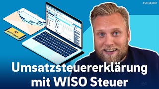 Umsatzsteuererklärung mit WISO Steuer  WISO Steuer Tutorial zur Steuererklärung 2024 [upl. by Lonny]