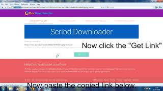 How to Download Books in PDF Format from quotScribdquot [upl. by Stricklan791]