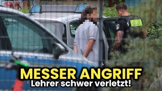 Lehrer wird abgestochen auf dem Schulhof 😱🔥 MEDIEN SCHWEIGEN [upl. by Akimyt699]