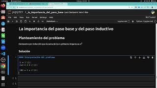 Cómo interpretar el enunciado o planteamiento de un problema de demostración por inducción [upl. by Alemap]