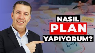 NASIL PLAN YAPIYORUM Yıllık Aylık Haftalık Günlük Plan NASIL YAPILIR [upl. by Yclek]