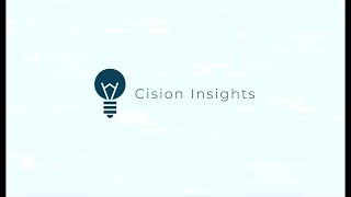 Cision Insights [upl. by Yamauchi134]