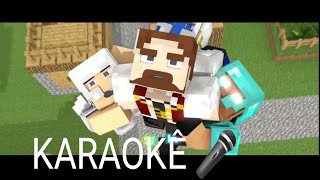 rap minecraft PARAÍSO KARAOKE  FT TAUZ [upl. by Atnoled]