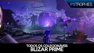 Ratchet amp Clank Rift Apart  Todos os colecionáveis  Planeta Blizar Prime [upl. by Luahs666]