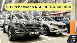 Proper SUVs between R50 000  R300 000 at Webuycars [upl. by Allcot64]