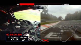 The Viper ACRX laps the Nürburgring Nordschleife in 703  Official SRT video [upl. by Minne836]