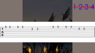 HOUSE OF THE RISING SUN facileasy cover Guitar Tab [upl. by Avner265]