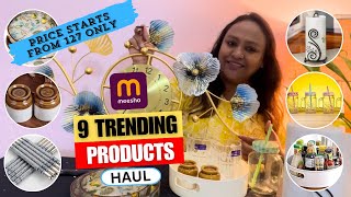 Meesho Trending Homedecor amp Kitchen Haul Price Starts From 127 Only Meesho Cheap Random Finds Haul [upl. by Flower53]