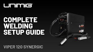 VIPER 120 SYNERGIC  Complete Welding Setup Guide [upl. by Esirahs]