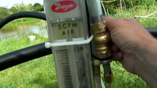 Air lift water well pump in elgin texas part 25 [upl. by Nekcarb]