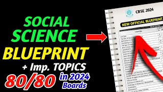 ये Topic करलो 8080 Pakke🔥SST Class 10 Social Science Blueprint  Chapterwise Weightage [upl. by Bolme716]