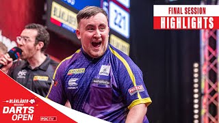 NINEDARTER IN THE FINAL  Final Session Highlights  2024 Belgian Darts Open [upl. by Sitra]