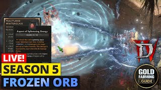 Infernal Hordes T8 on Farm State Frozen Orb Lightning Spear Sorcerer Build Guide is out [upl. by Danielle]