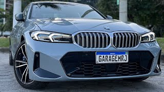 💥NOVO BMW 320i M SPORT 2024 CINZA COM INTERIOR VERMELHO AGORA ENTENDI QUE ESSE CARRO VENDE MUITO [upl. by Ibmab]