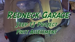 TJ Jeep Wrangler  Walk Around  First Impressions  What s Broken [upl. by Ahsiki]