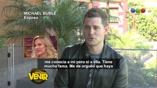 El tierno mensaje de Michael Bublé a Luisana Lopilato  Gracias Por Venir [upl. by Brandi]