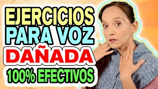 Ejercicios para cuerdas vocales dañadas  CECI SUAREZ Clases de Canto [upl. by Nevyar]