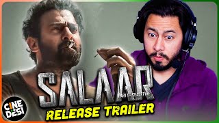 SALAAR RELEASE TRAILER Reaction by Jaby Koay  Prabhas  Prashanth Neel  Prithviraj  Shruthi [upl. by Thaddaus]