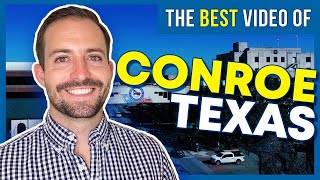 Conroe Texas  The BEST video TOUR  VLOG for moving to Conroe Texas [upl. by Gorrian13]