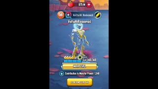 Monster legends game bug rank up VOLTAIK REDEEMED [upl. by Marcela227]