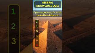 Ultimate General Knowledge Quiz Can you get 100 quizchallenge doyouknow quizquestions [upl. by Shelley351]