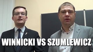 Robert Winnicki vs Piotr Szumlewicz  DEBATA o poprawności politycznej w Polsce 10012017 Białystok [upl. by Finzer328]