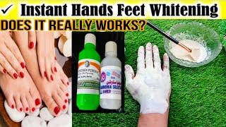 Hydrogen peroxide and Ammonia solution for skin whitening  hands  feet and full body bleach use [upl. by Ahmad]