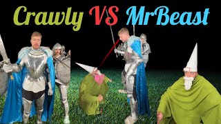 Crawly VS MrBeast  EPIC BATTLE FULL SONG  Lyrics [upl. by Alger]