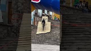 Duras caídas en el Enduro Urbano de Guanajuato 📹 hopeteam crash fail urban enduro downhill [upl. by Hubble]