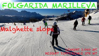 MARILLEVA FOLGARIDA  MALGHETTE SLOPE 10 [upl. by Aihk423]