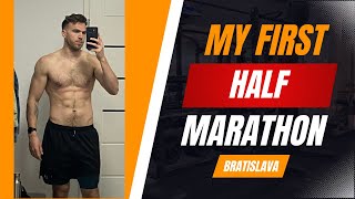 My First Half Marathon  Bratislava VLOG [upl. by Watts]