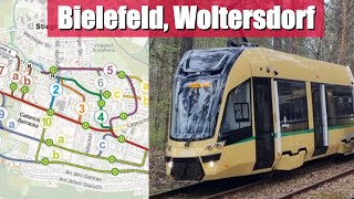 News Ausbau in Bielefeld Neue Straßenbahn in Woltersdorf [upl. by Illona705]