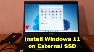 How to Install Windows 11 on External SSD Drive [upl. by Costa398]