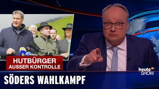 Wölfe in Deutschland Das beliebteste Thema für den Wahlkampf  heuteshow vom 05052023 [upl. by Ajnotal]