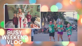 🎄 WEEKEND IN THE LIFE 😉  RACE SAINT LUCIA PROCESSION LOTS OF SNACKS  VLOGMAS DAY 10 [upl. by Euqinu]